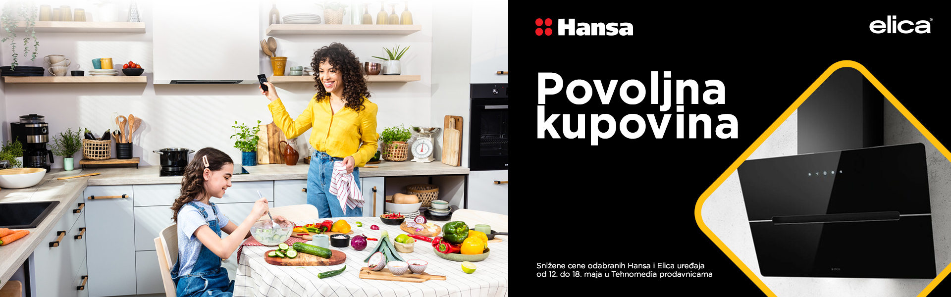 Hansa i Elica bela tehnika