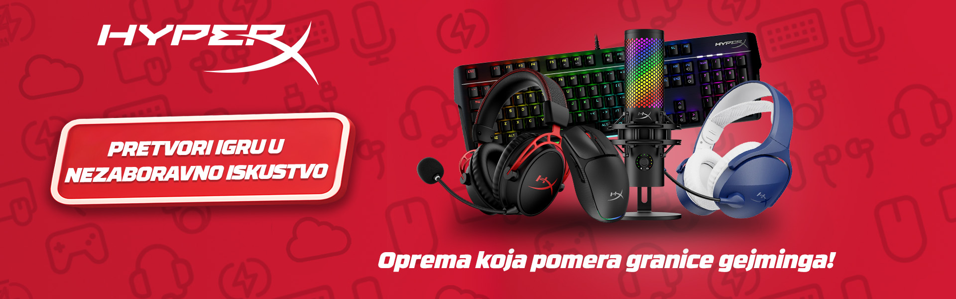 HyperX gaming uredjaji i oprema