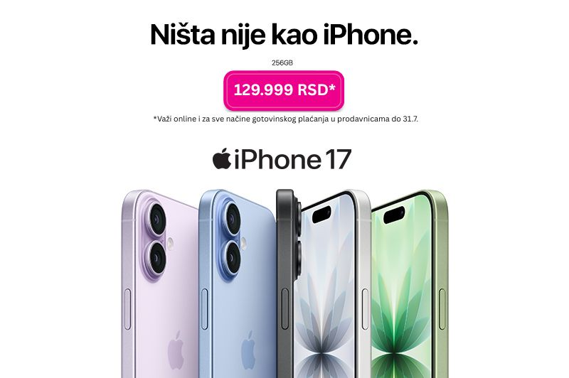iPhone 17 - Apple ovlašćeni prodavac