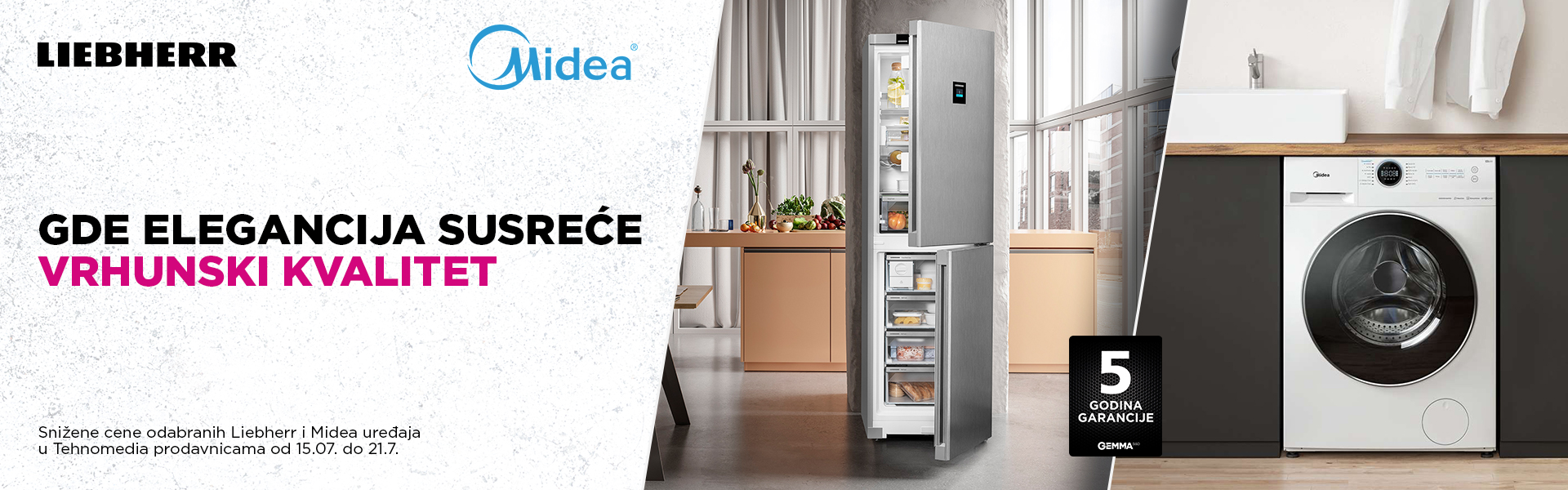 Liebherr i Midea uredjaji