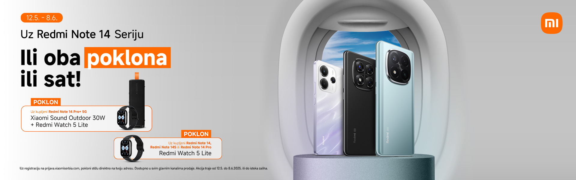 Redmi Note 14 modeli plus pokloni