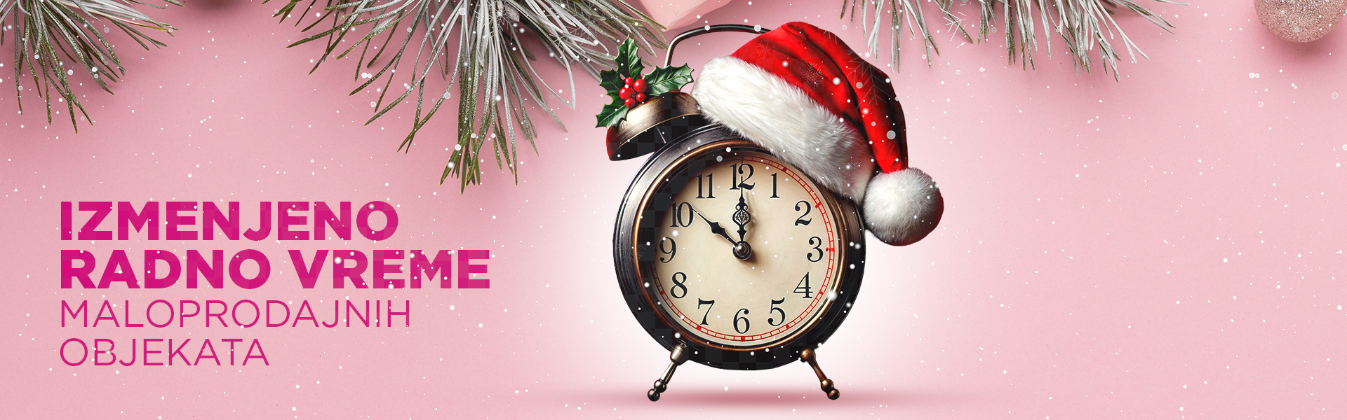 Radno vreme Tehnomedia prodavnica tokom Novogodišnjih i Božićnih praznika