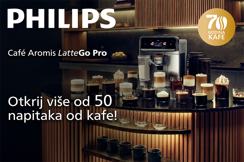 Philips Aromis Latte Go espresso aparat