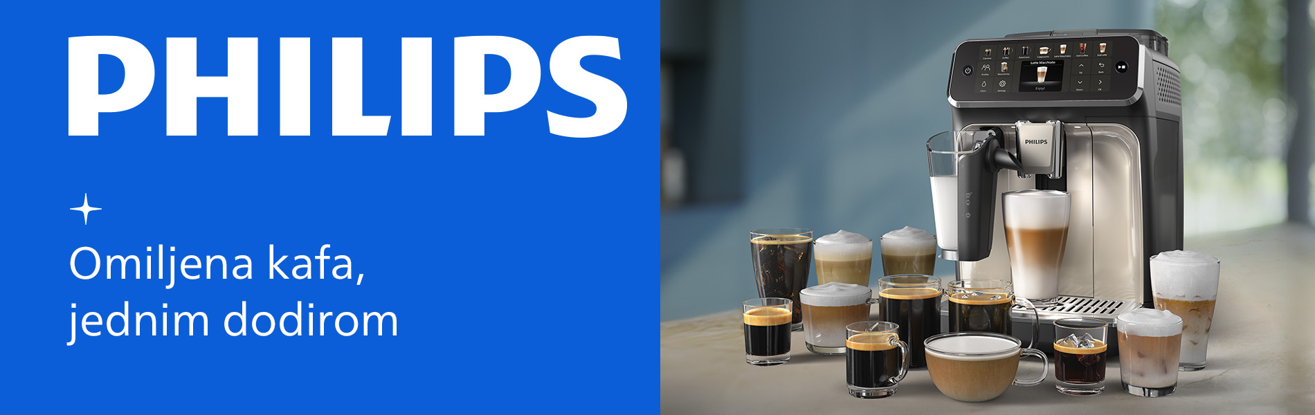 Philips LatteGo Espresso aparati