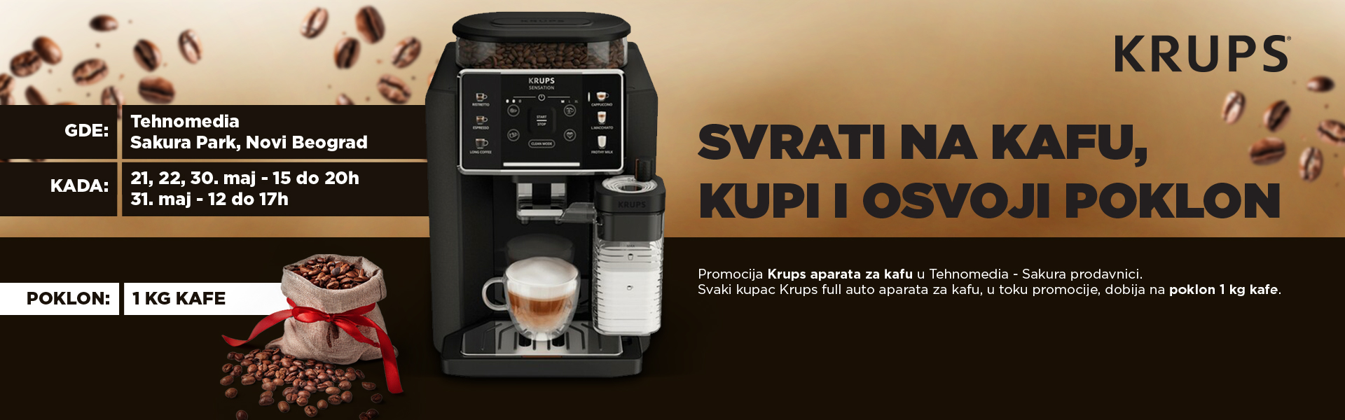 Krups aparati za espresso kafu