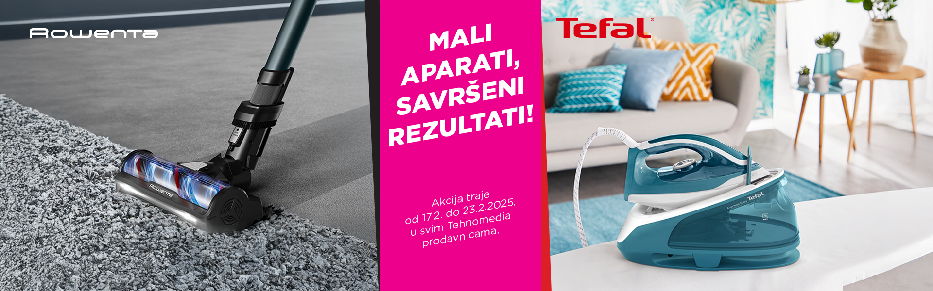 Rowenta i Tefal uredjaji i posudje
