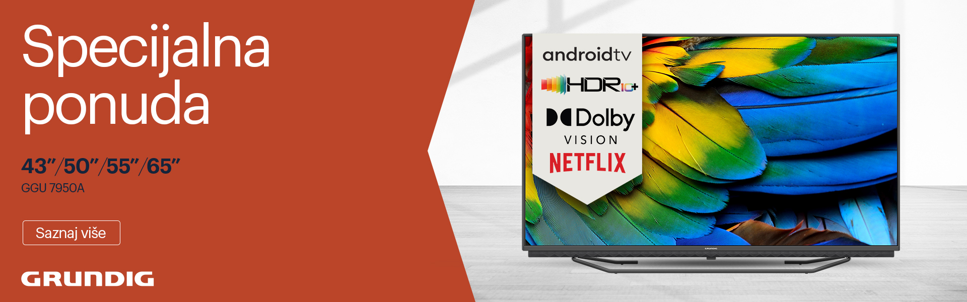 Izdvojena ponuda Grundig televizora Tehnomedia