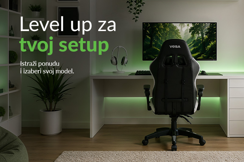 Vesa gaming stolice